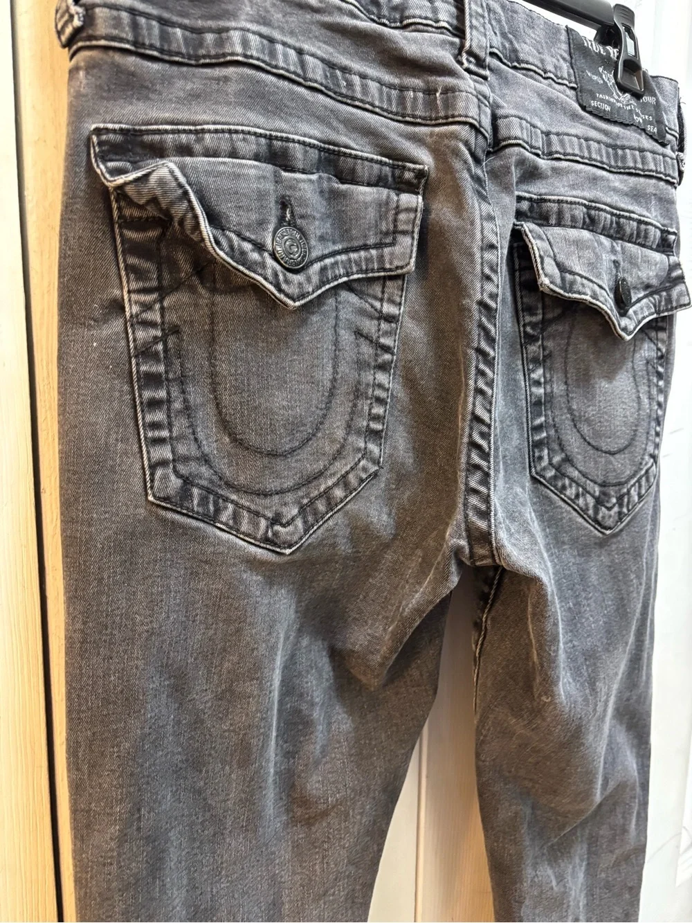 True Religion men Ricky Relaxed Straight pants